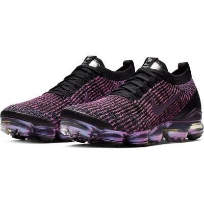 Nike Air Vapormax Flyknit 3 Sneaker, Black