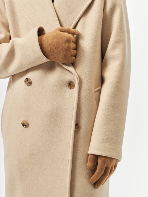 Gobi Cashmere Gloves In Almond