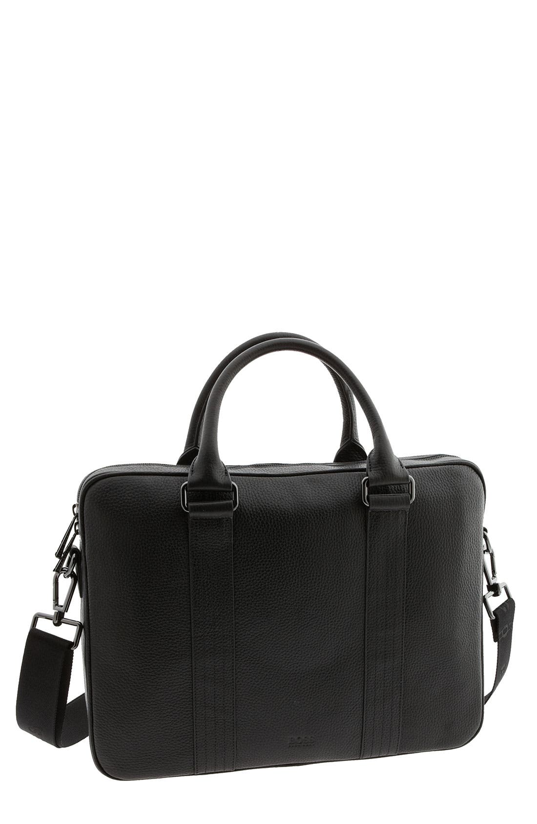 nordstrom leather briefcase