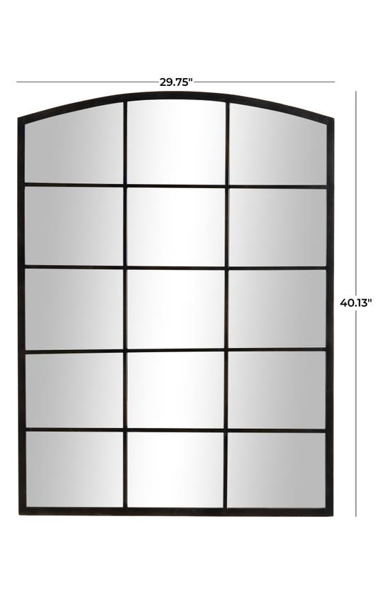 Shop Sonoma Sage Home Metal Wall Mirror In Black