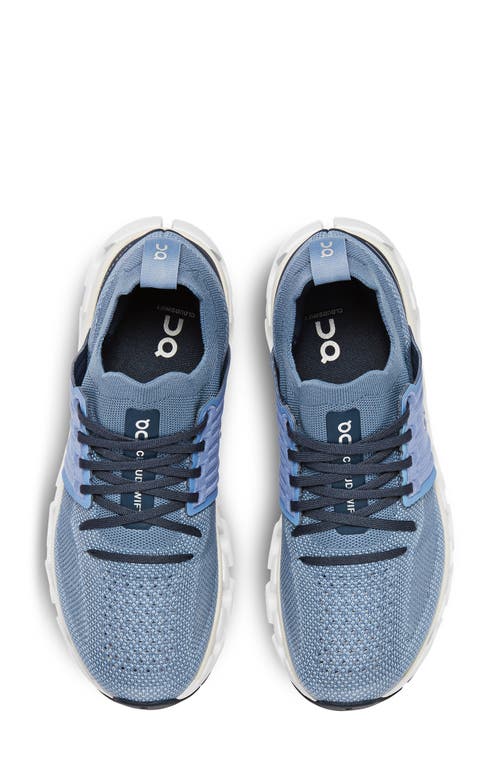 On Cloudswift 3 Running Shoe In Metal/white