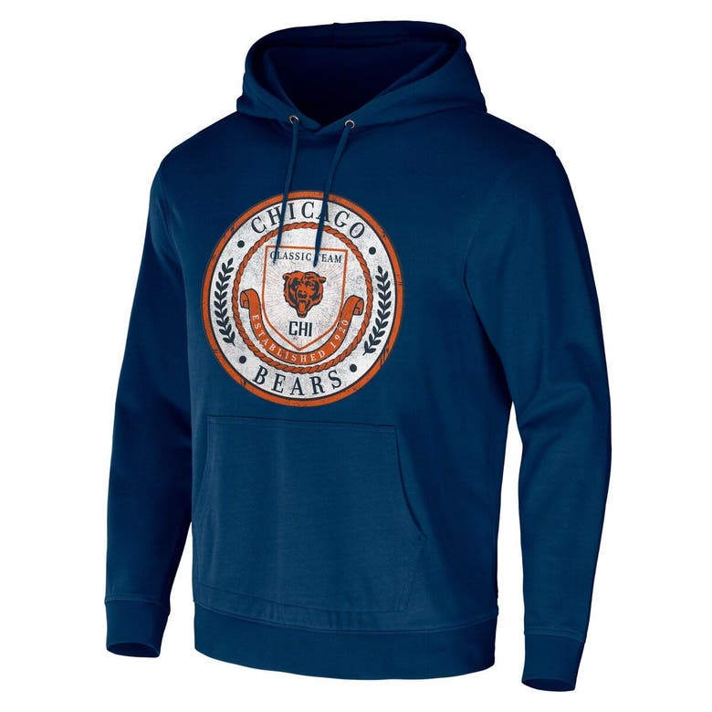 Chicago Bears NFL x Darius Rucker Collection by Fanatics Team Color & White  Pullover Sweatshirt - Navy