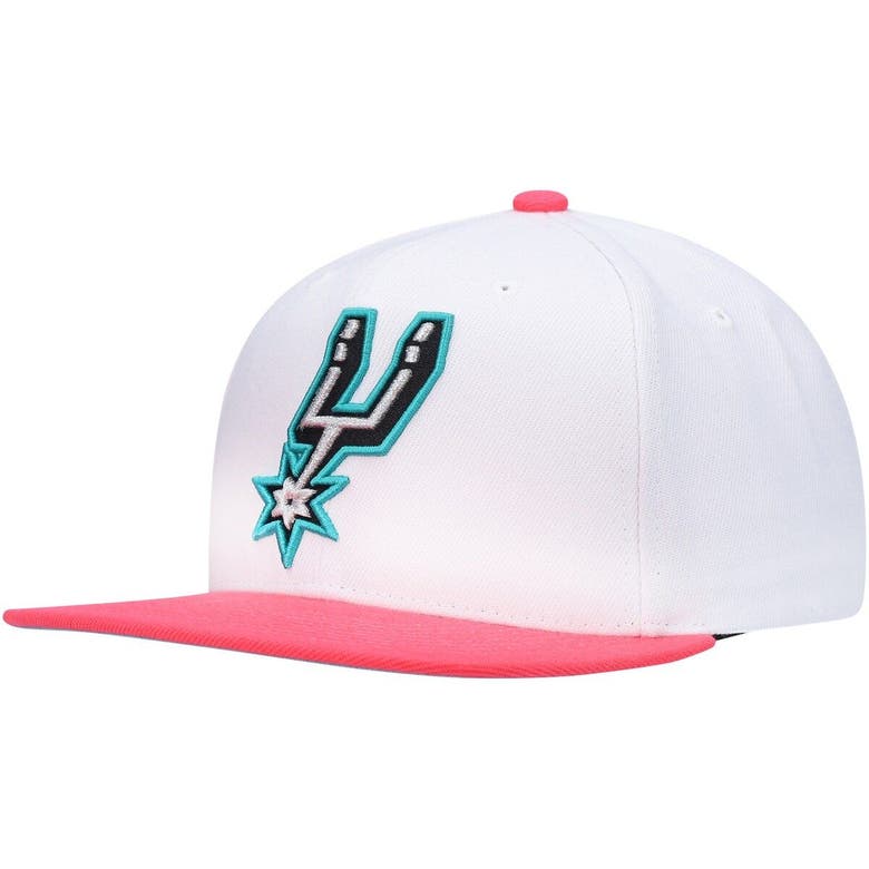 Mitchell & Ness X Lids White San Antonio Spurs Dna 2tone Snapback Hat