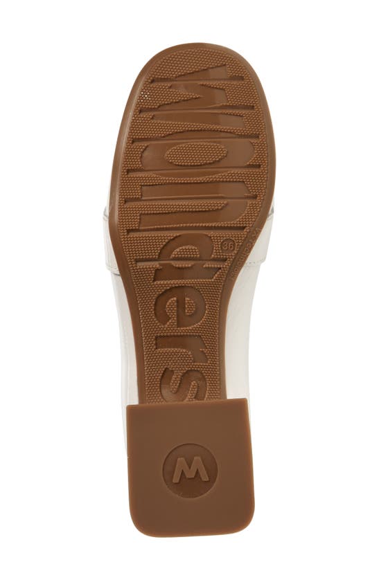 Wonders Elein Buckle Loafer In Lack Ivory