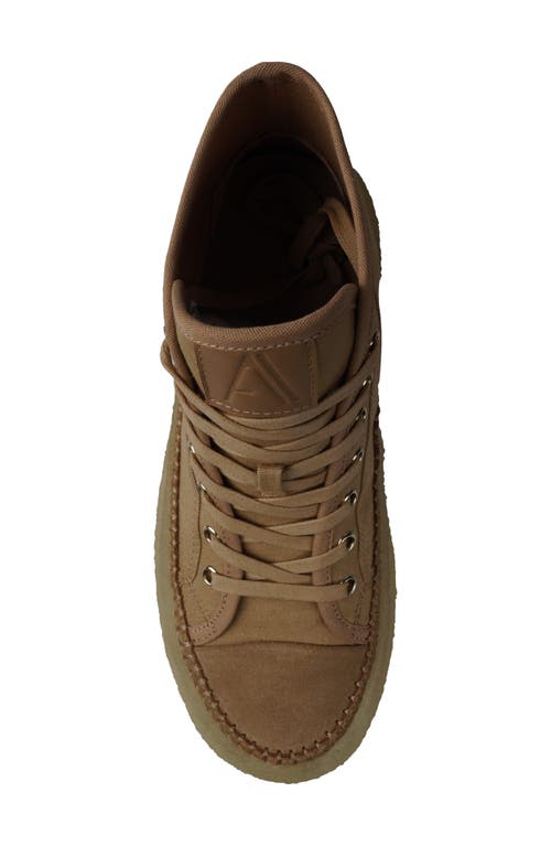 Shop Artisan Crafted By Zigi Camena High Top Sneaker In Natural Canvas