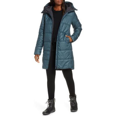 Icebreaker Collingwood 3Q Hooded Merinoloft(TM) Insulated Water Repellent Jacket, Blue