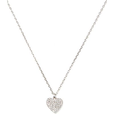 Kate Spade New York Heart To Heart Pave Mini Pendant Necklace