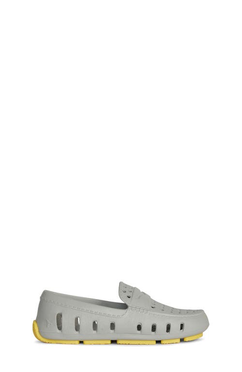 Floafers Kids' Prodigy Water Shoe In Harbor Mist Gray/lemon Tonic