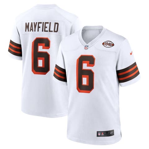 Men's Fanatics Branded Baker Mayfield Black Cleveland Browns Big & Tall Color Pop Name & Number T-Shirt