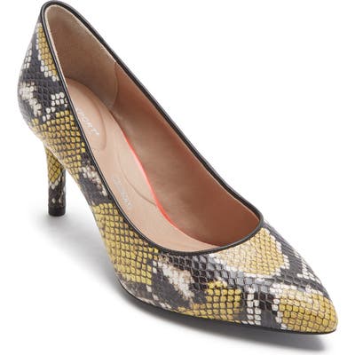 Rockport Total Motion Pointy Toe Pump, Yellow