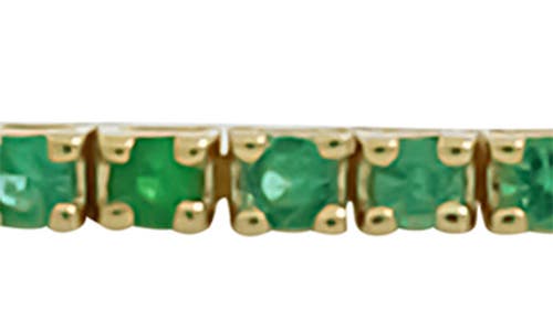 Bony Levy El Mar Emerald Tennis Bracelet In 18k Yellow Gold