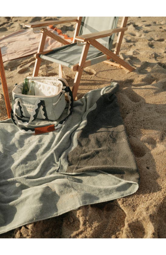 Shop Business & Pleasure Co. The Beach Blanket In Riviera Green