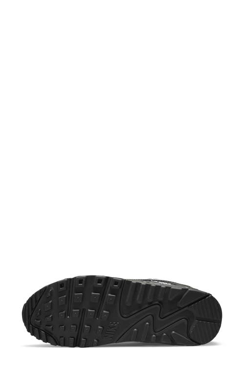 Shop Nike Air Max 90 Sneaker In Black/white-black