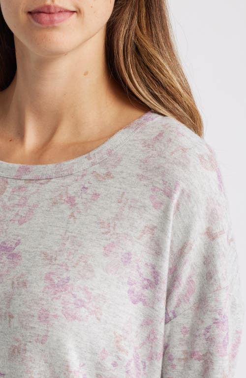 Shop Lucky Brand Cloud Floral Print Top In Pink Floral