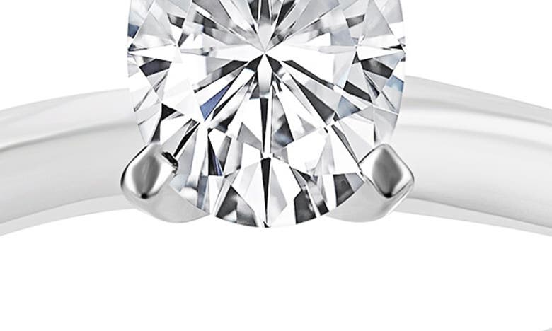 Shop Badgley Mischka Collection Oval Cut Lab Created Diamond Engagement Ring In White