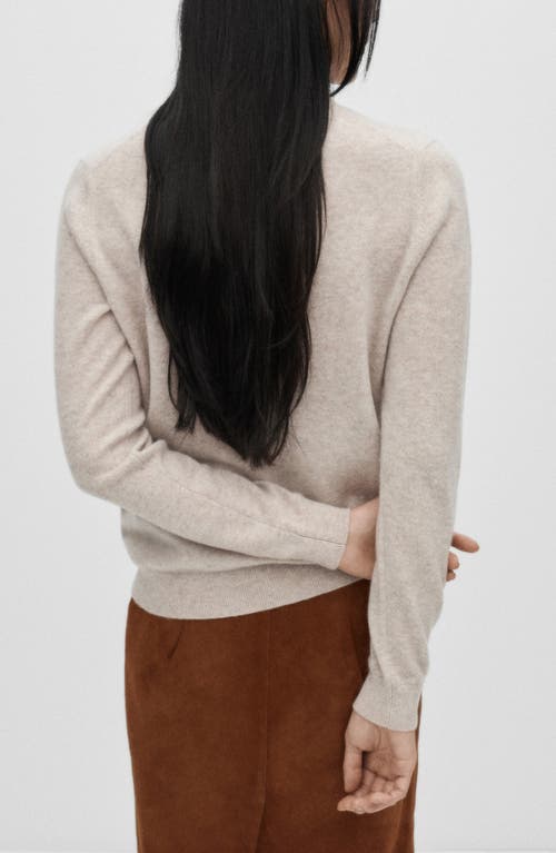 Mango Cashmere Sweater In Gray