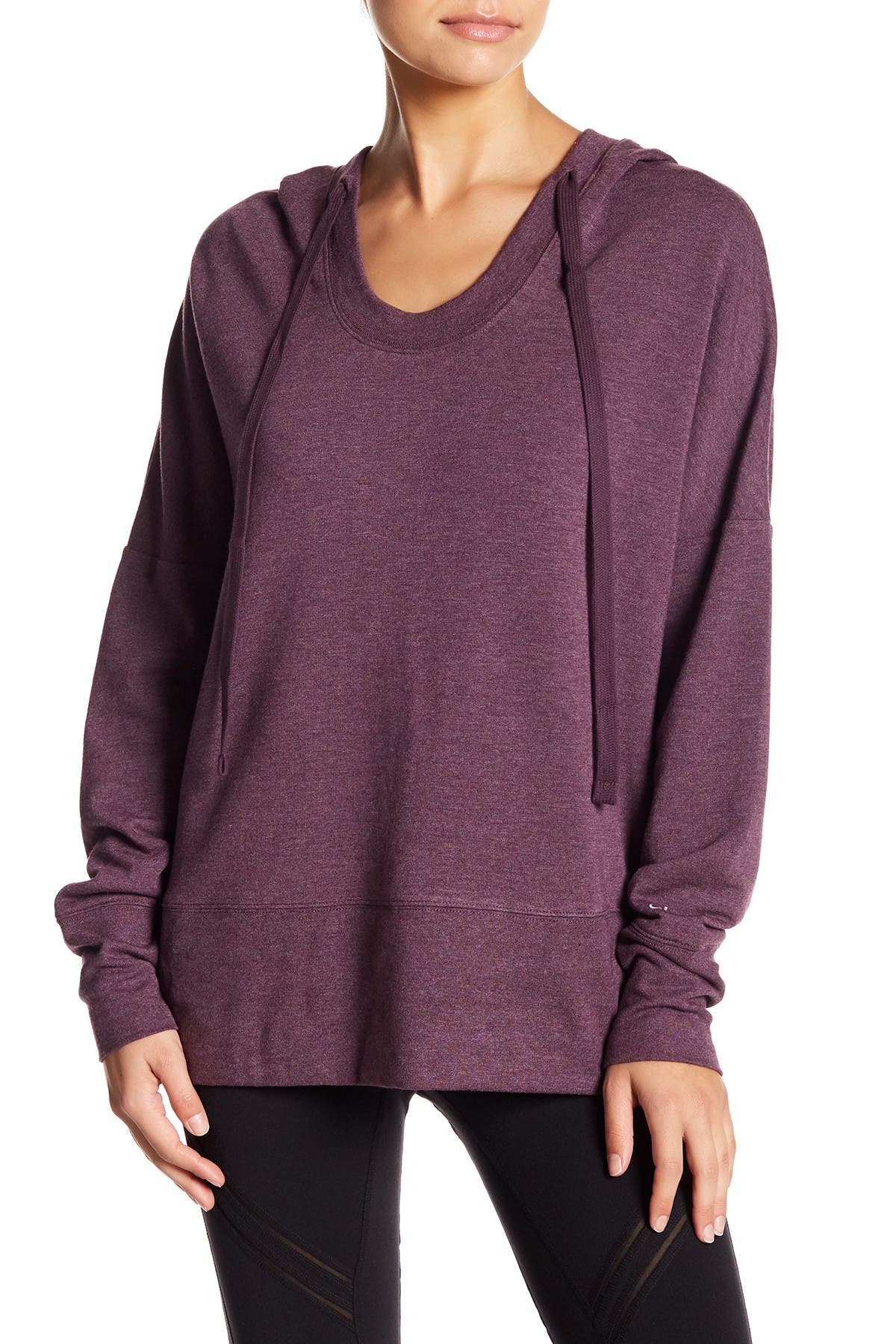 alo fluid tunic hoodie