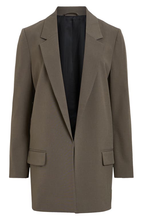 Allsaints Aleida Tri Blazer In Tarmac Green