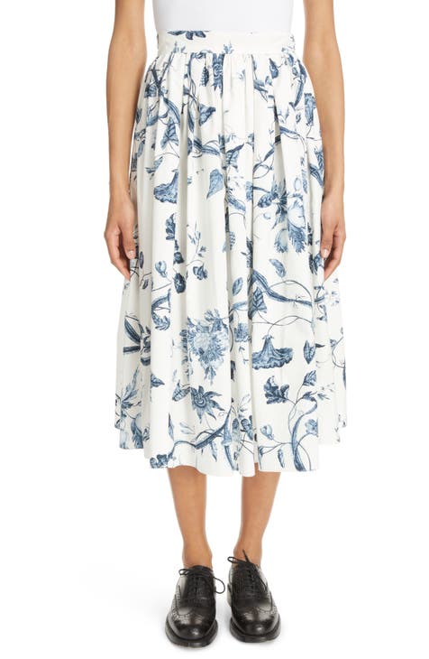 Floral midi clearance skirt nordstrom