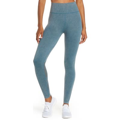 Soul By Soulcycle Sweaty Mesh High Waist Leggings, Blue