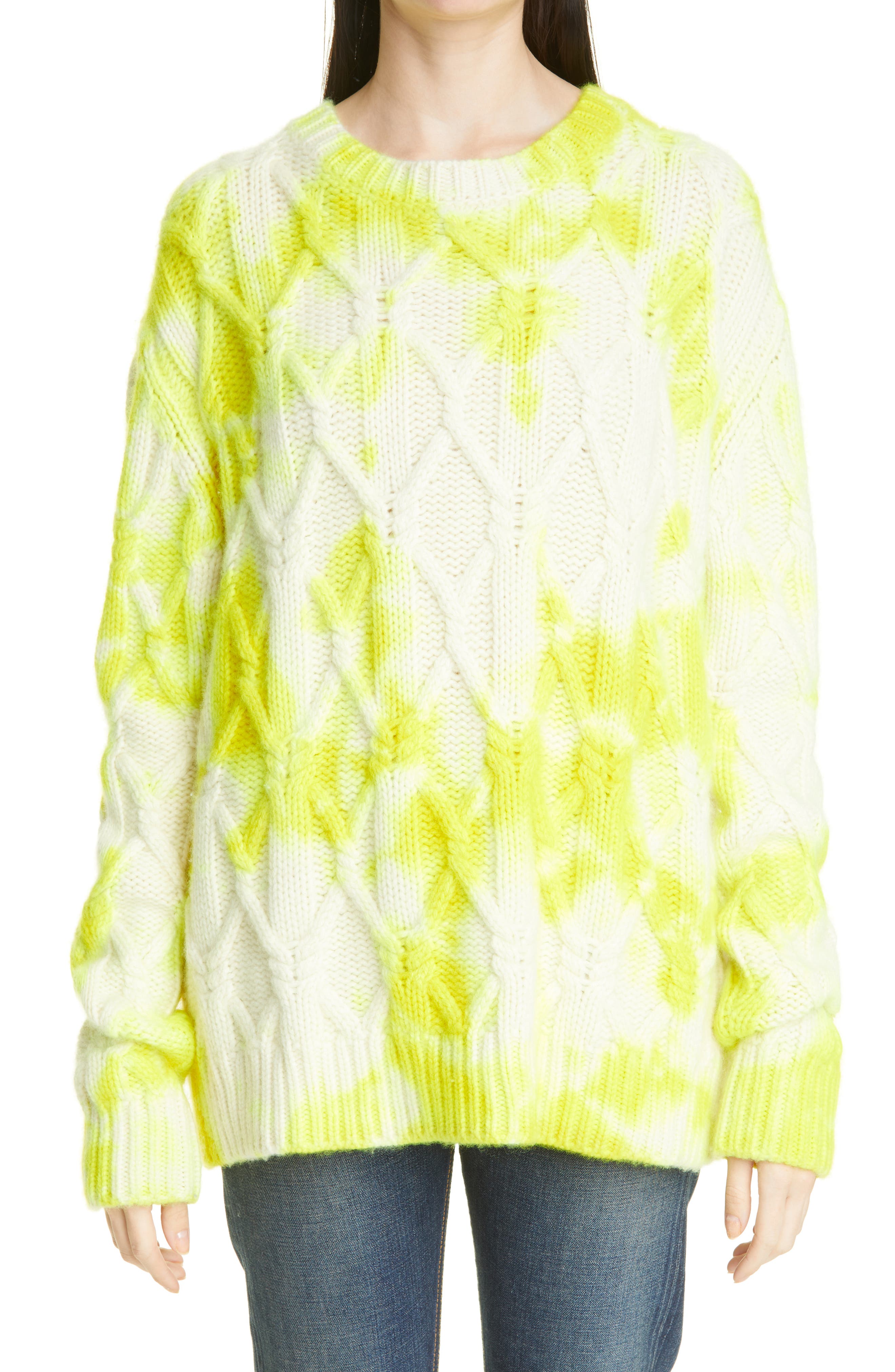 The Elder Statesman Hot Tie Dye Chunky 