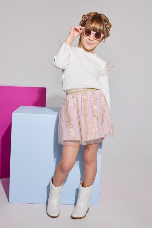 Bisby Kids' Sparkle Sadie Top In Sparkle Stars