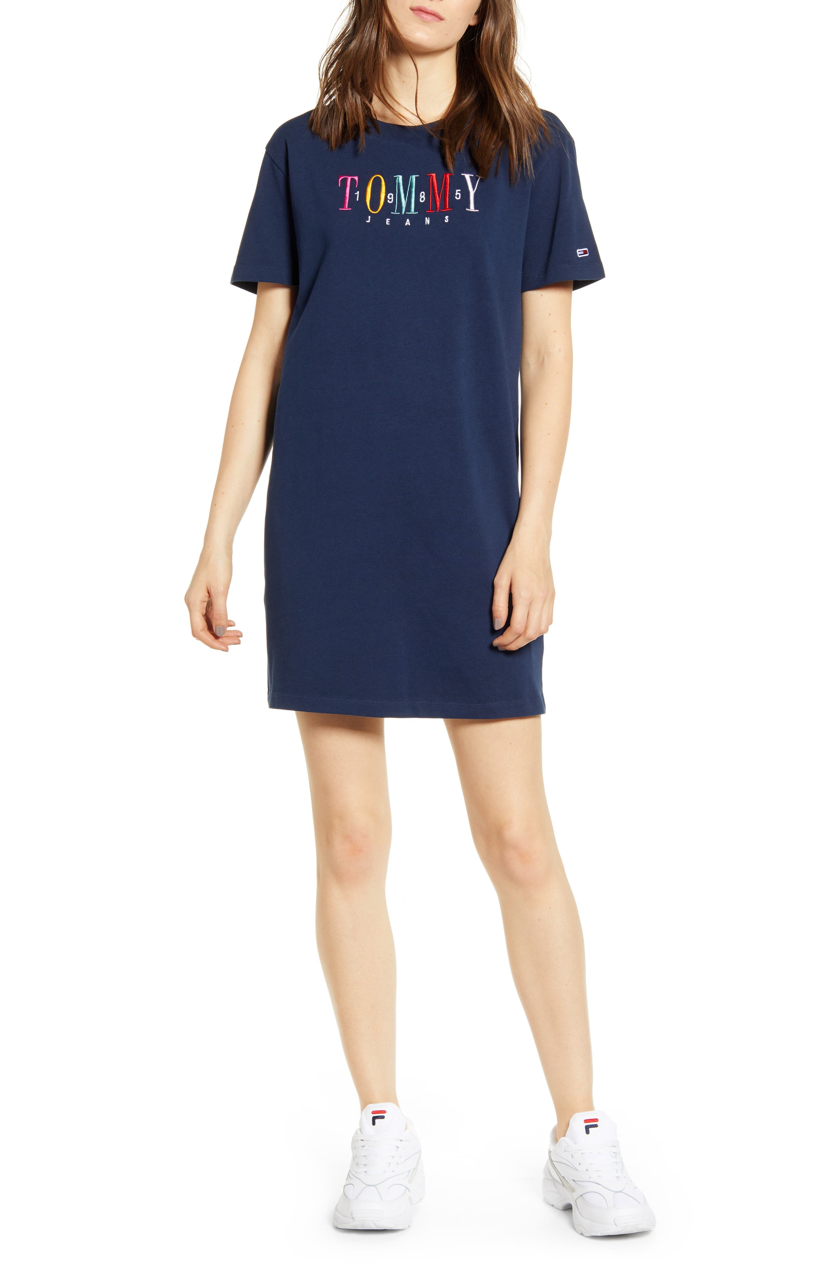 tommy jeans sweatshirt dress