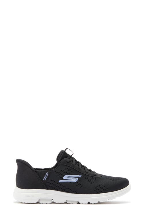 Skechers Swift-fit Go Walk 5 Sneaker In Black