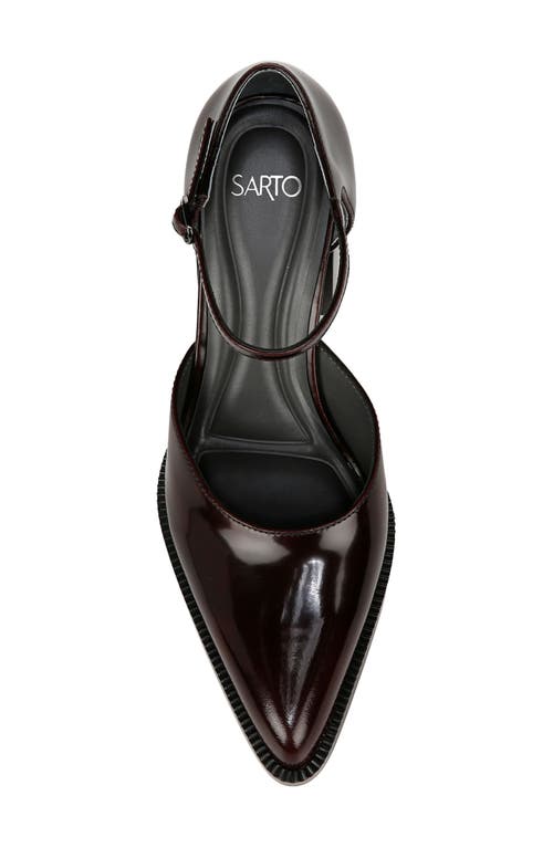 SARTO BY FRANCO SARTO SARTO BY FRANCO SARTO DIONA ANKLE STRAP POINTED TOE PUMP