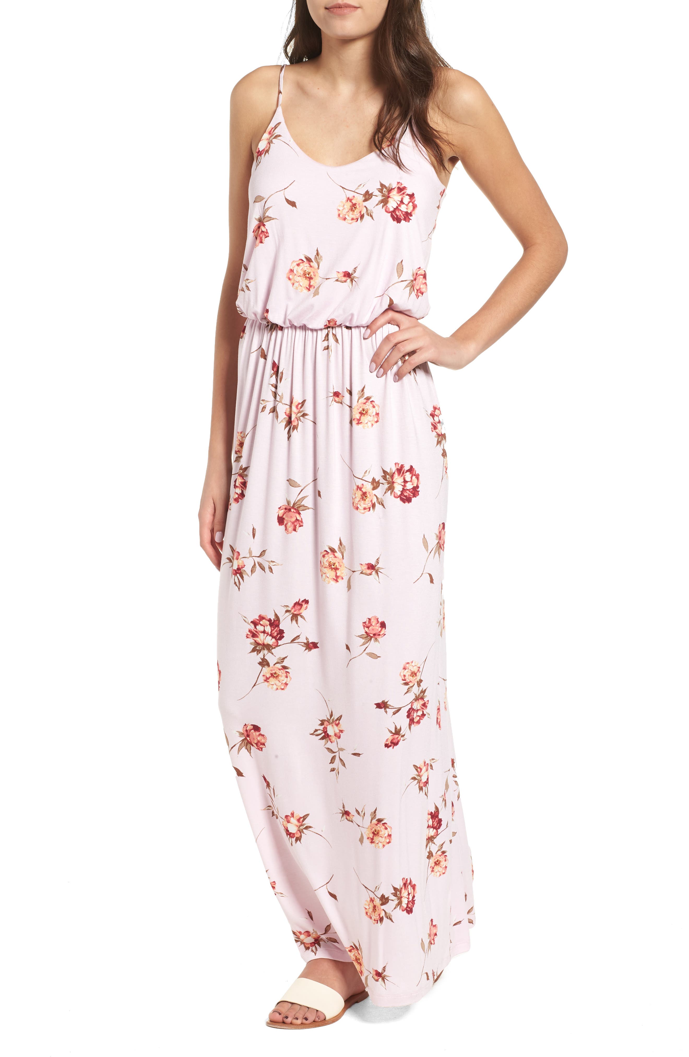 ALL IN FAVOR,
                            Knit Maxi Dress,
                            Main thumbnail 610, color,
                            656