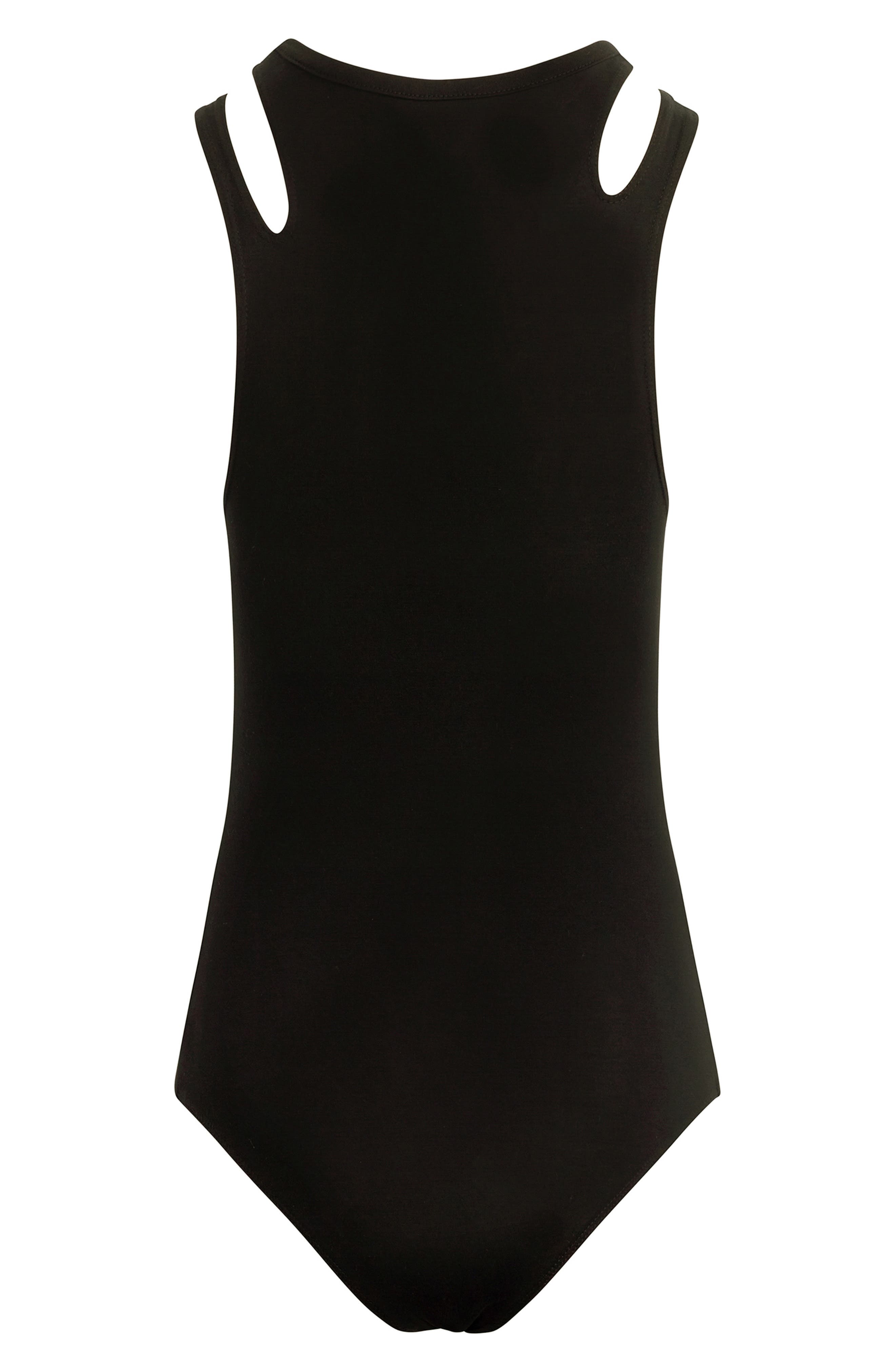 Hudson Jeans Cutout Sleeveless Bodysuit Nordstrom