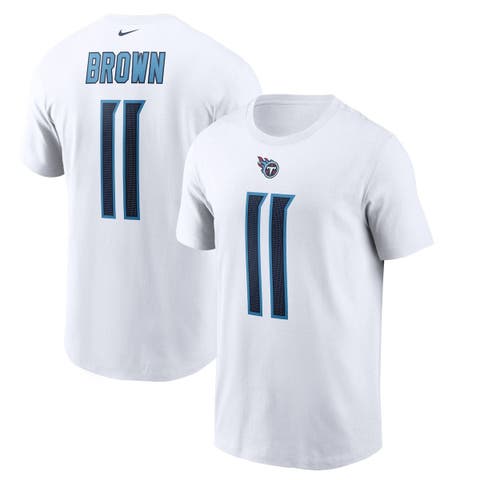 Youth Nike A.J. Brown Red Tennessee Titans Inverted Team Game Jersey