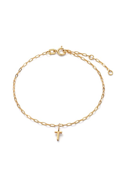 Shop Ana Luisa Gold Charm Letter Bracelet In T