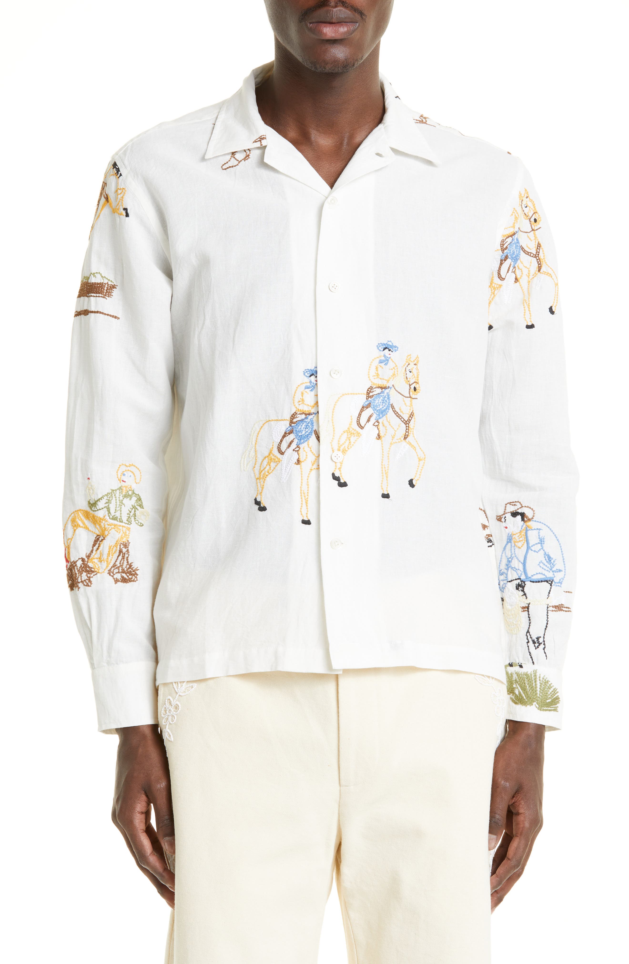 STYLE EYES CORDUROY SPORTS SHIRT “PONY” | gulatilaw.com