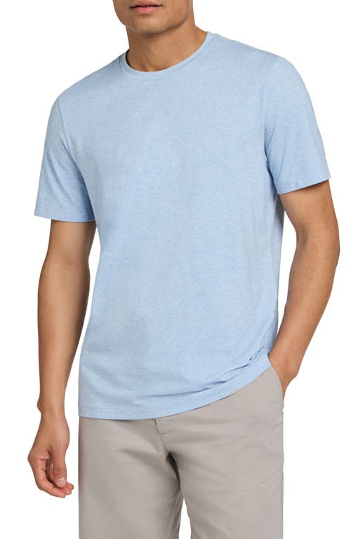 Faherty Movement Stretch T-shirt In Cardiff Blue Heather