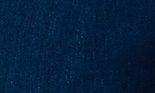 Akris Punto Grommet Eyelet Embellished Cotton Denim Stretch A-line Jacket In Ink Denim