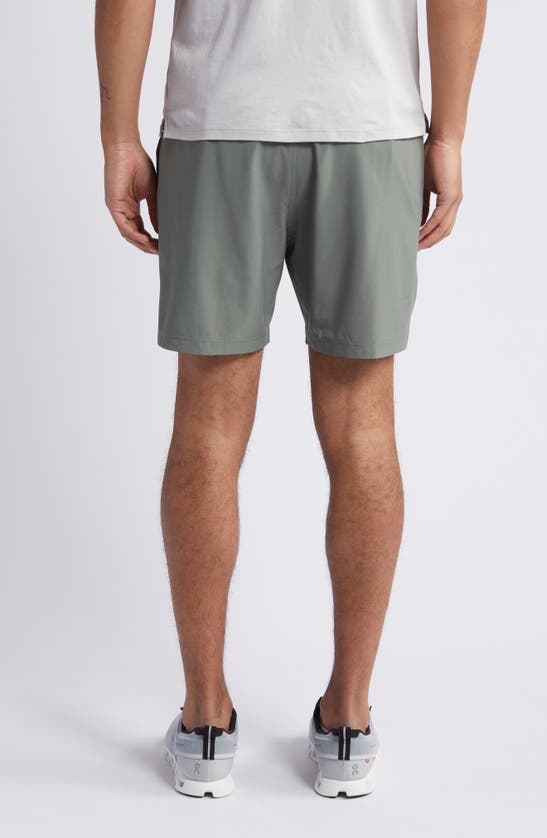 Shop Free Fly Breeze Brief Lined Active Shorts In Agave Green