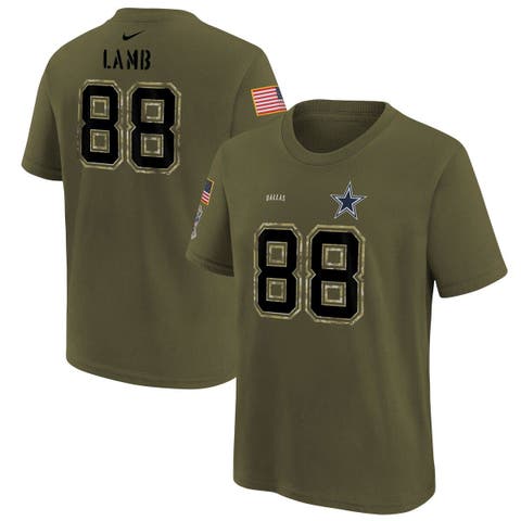 Micah Parsons Dallas Cowboys Men's Legend Olive Salute to Service Sideline  Long Sleeve T-Shirt