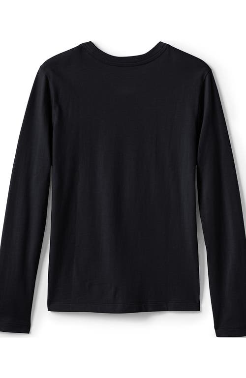 LANDS' END LANDS' END SCHOOL UNIFORM GIRLS LONG SLEEVE ESSENTIAL T-SHIRT