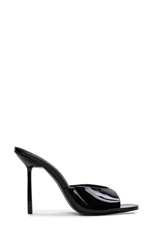 Shop Black Suede Studio Nori 100 Sandal In Black-patent