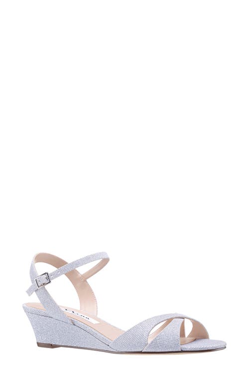 Nina Flora Ankle Strap Wedge Sandal at Nordstrom,