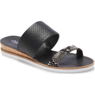 Charles By Charles David Uplink Slide Sandal- Black