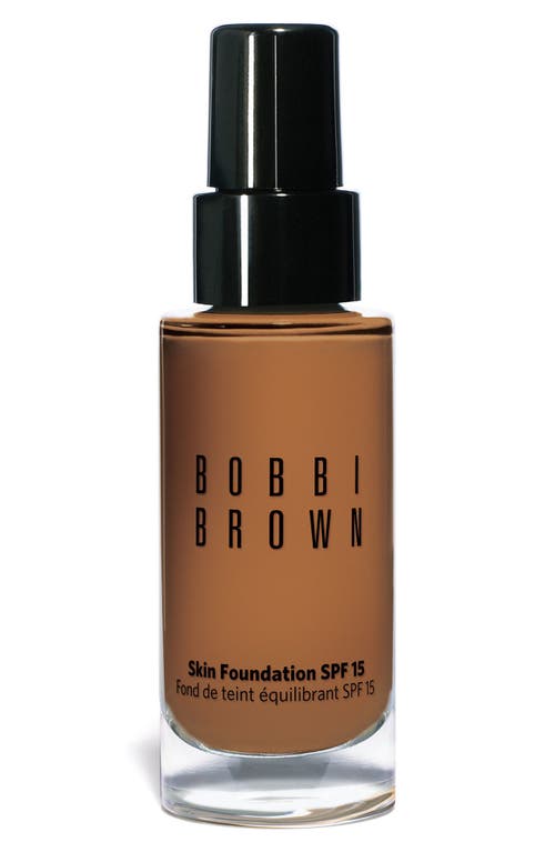 Bobbi Brown Skin Oil-Free Liquid Foundation with Broad Spectrum SPF 15 Sunscreen in Warm Almond (W-086 /6.5)