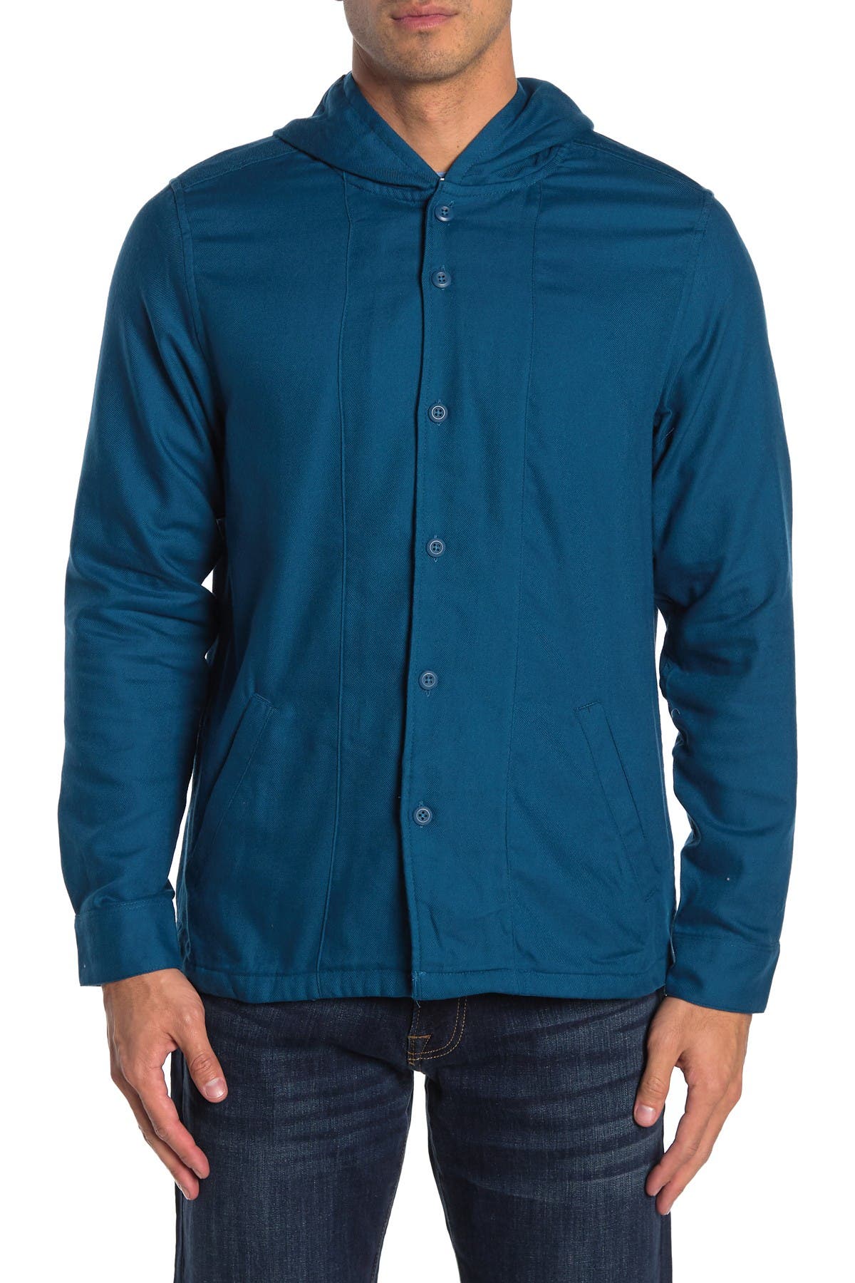 Hurley | Hooded Classic Fit Shirt Jacket | HauteLook