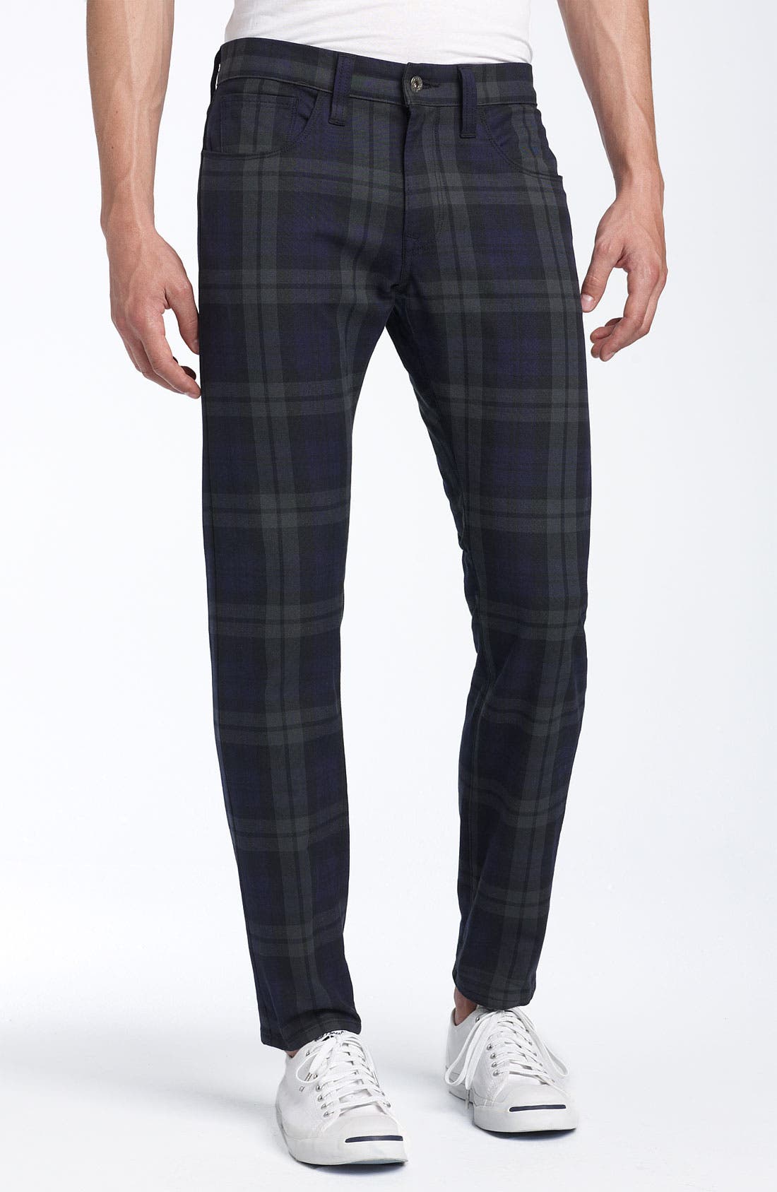 levi's checkered jeans