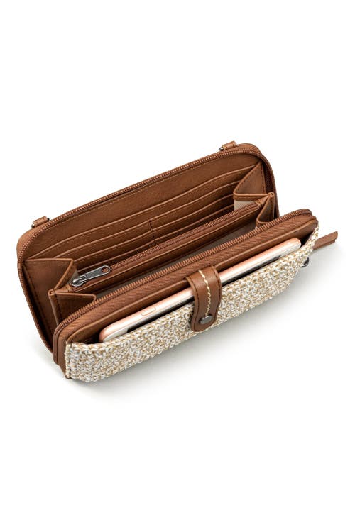 The Sak Iris Smartphone Crossbody In Bamboo Static