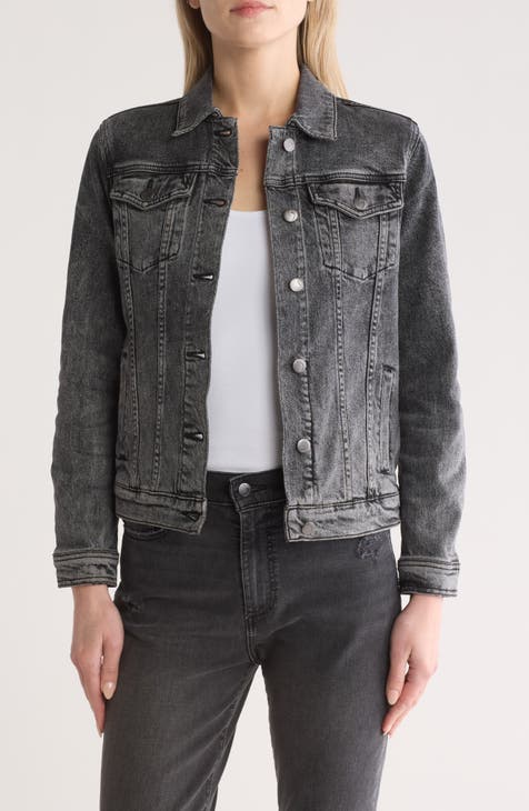 Women s Black Denim Jackets Nordstrom Rack