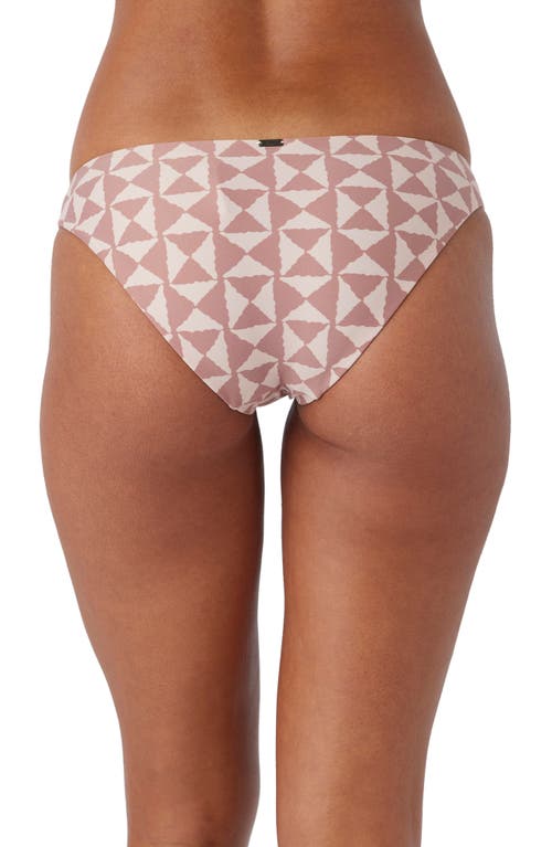 O'neill Saltwater Essentials Rockley Bikini Bottoms In Rose Dust