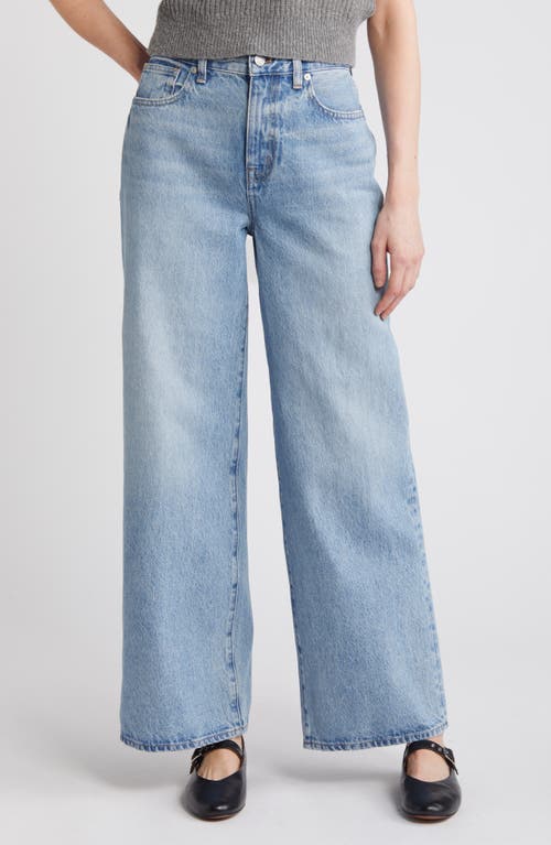 Shop Madewell High Waist Superwide Leg Jeans In Invermere Wash