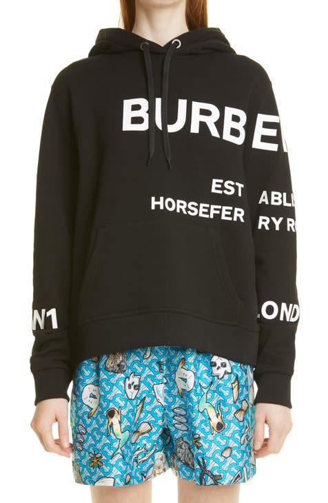 Top 82+ imagen womens burberry sweatshirt